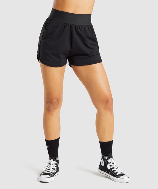 Gymshark Chalk Shorts - Black