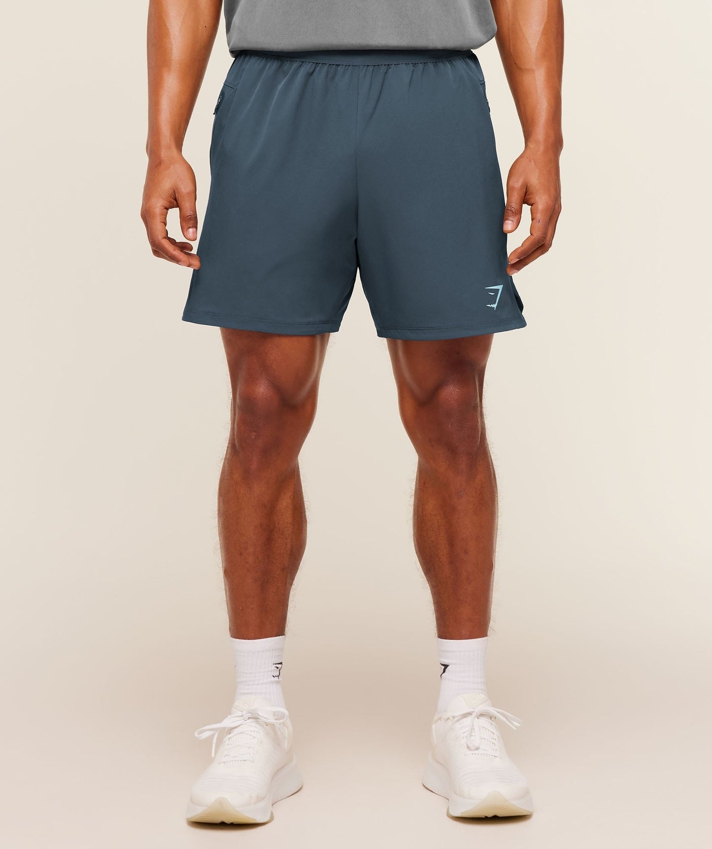 Gymshark Sport Hybrid 6" Shorts - Stealth Blue