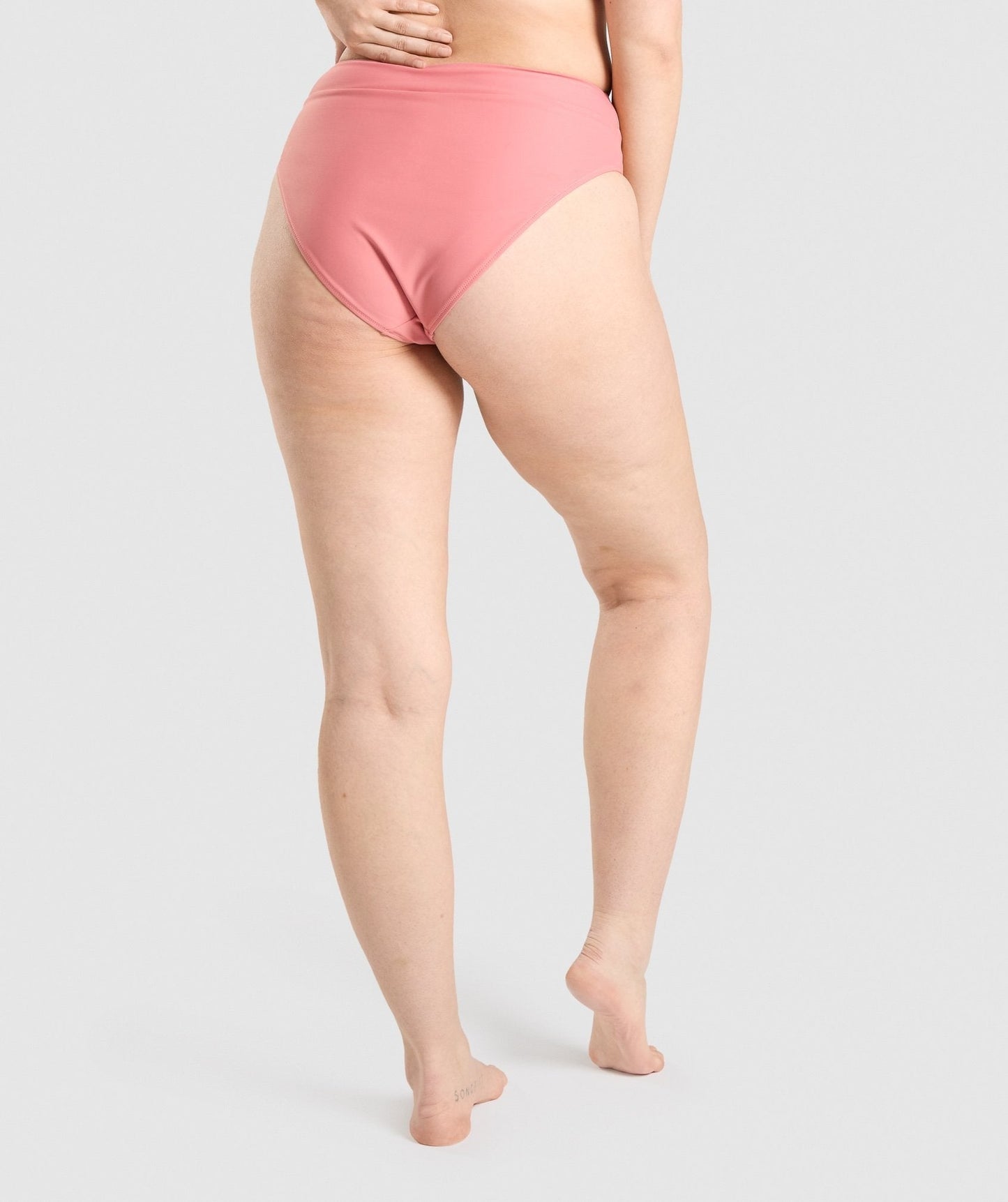 Gymshark High Rise Bikini Bottoms - Light Pink