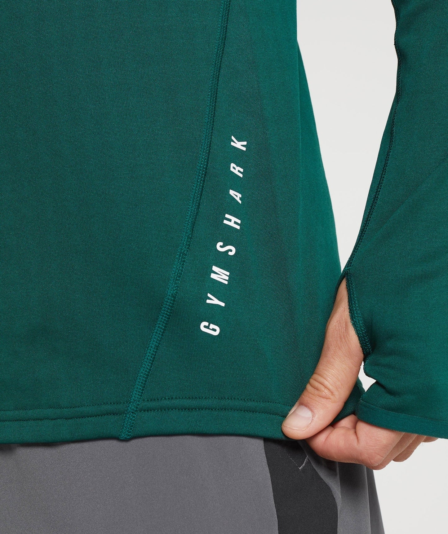 Gymshark Sport 1/4 Zip - Woodland Green