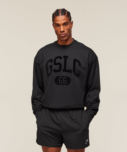 Gymshark GSLC Long Sleeve T-Shirt - Black