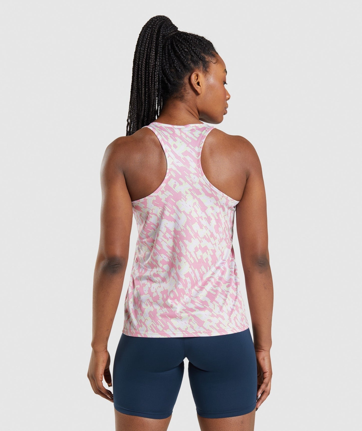 Gymshark Training Vest - Pink Print
