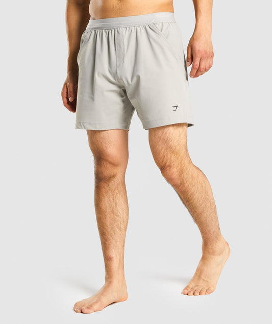 Gymshark Hybrid 6" Shorts - Grey