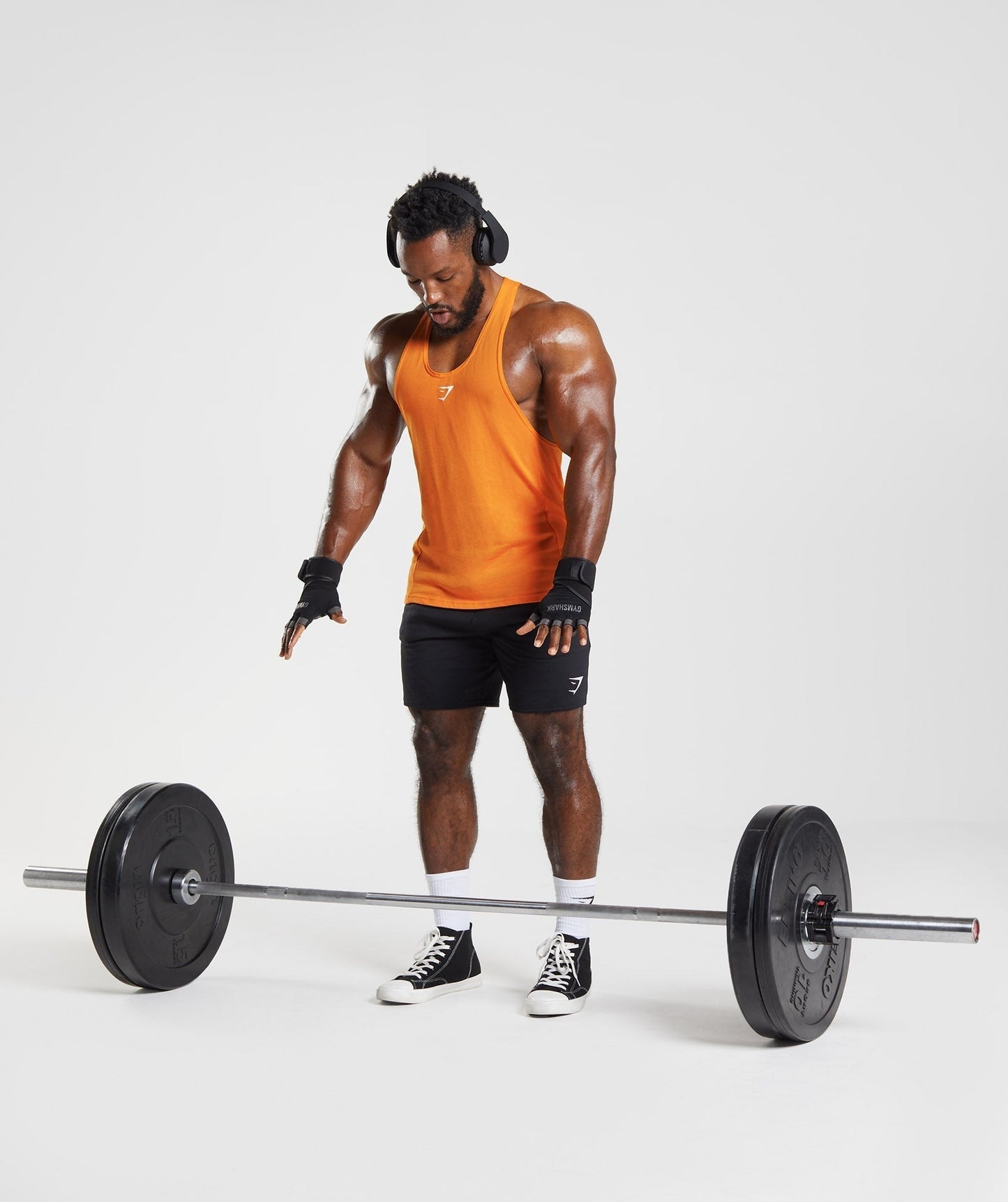 Gymshark React Stringer - Sunburst Orange
