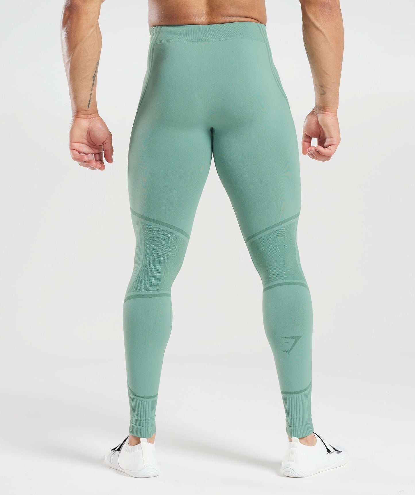 Gymshark 315 Seamless Tights - Ink Teal/Jewel Green