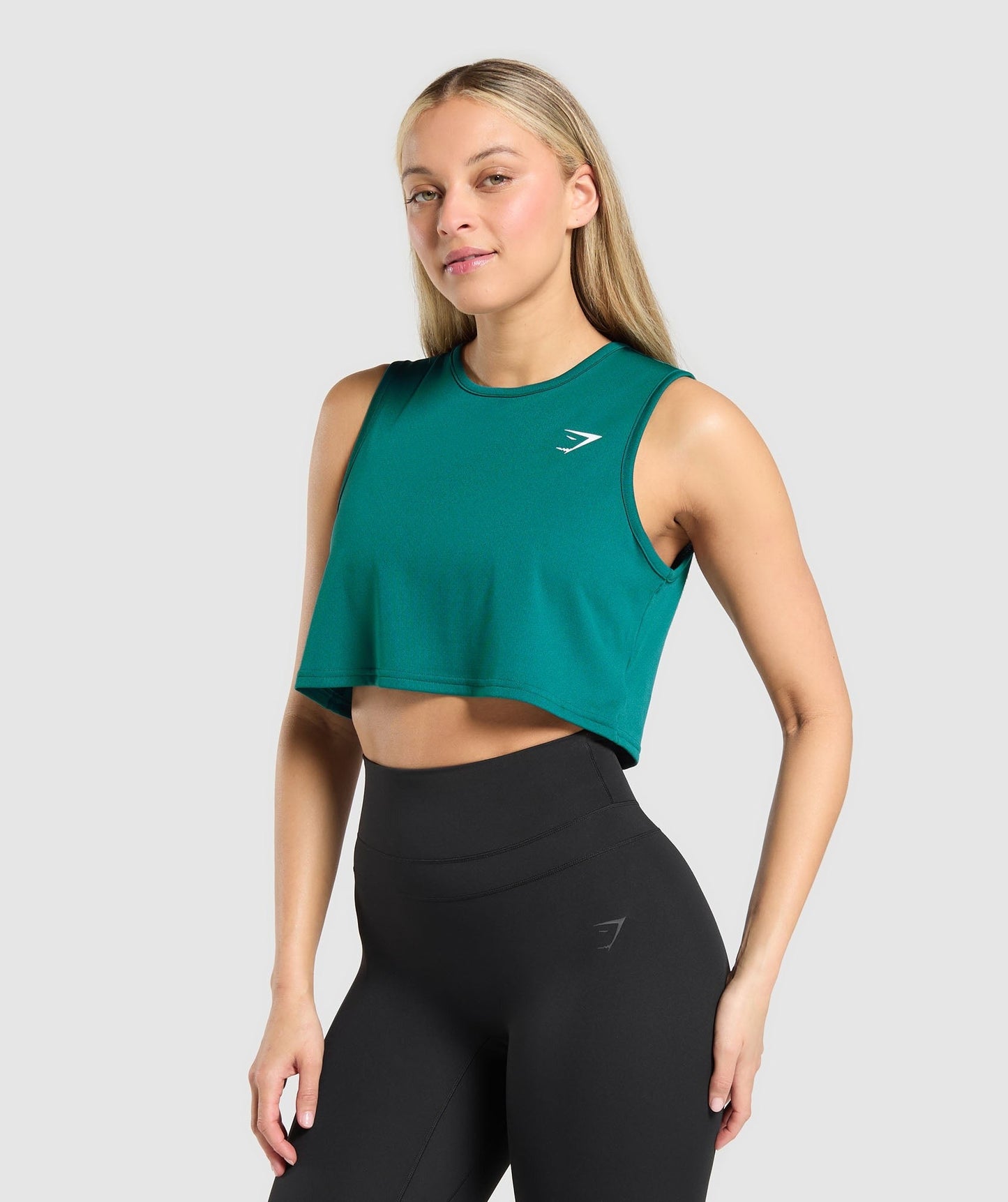Gymshark Training Crop Tank - Functional Teal