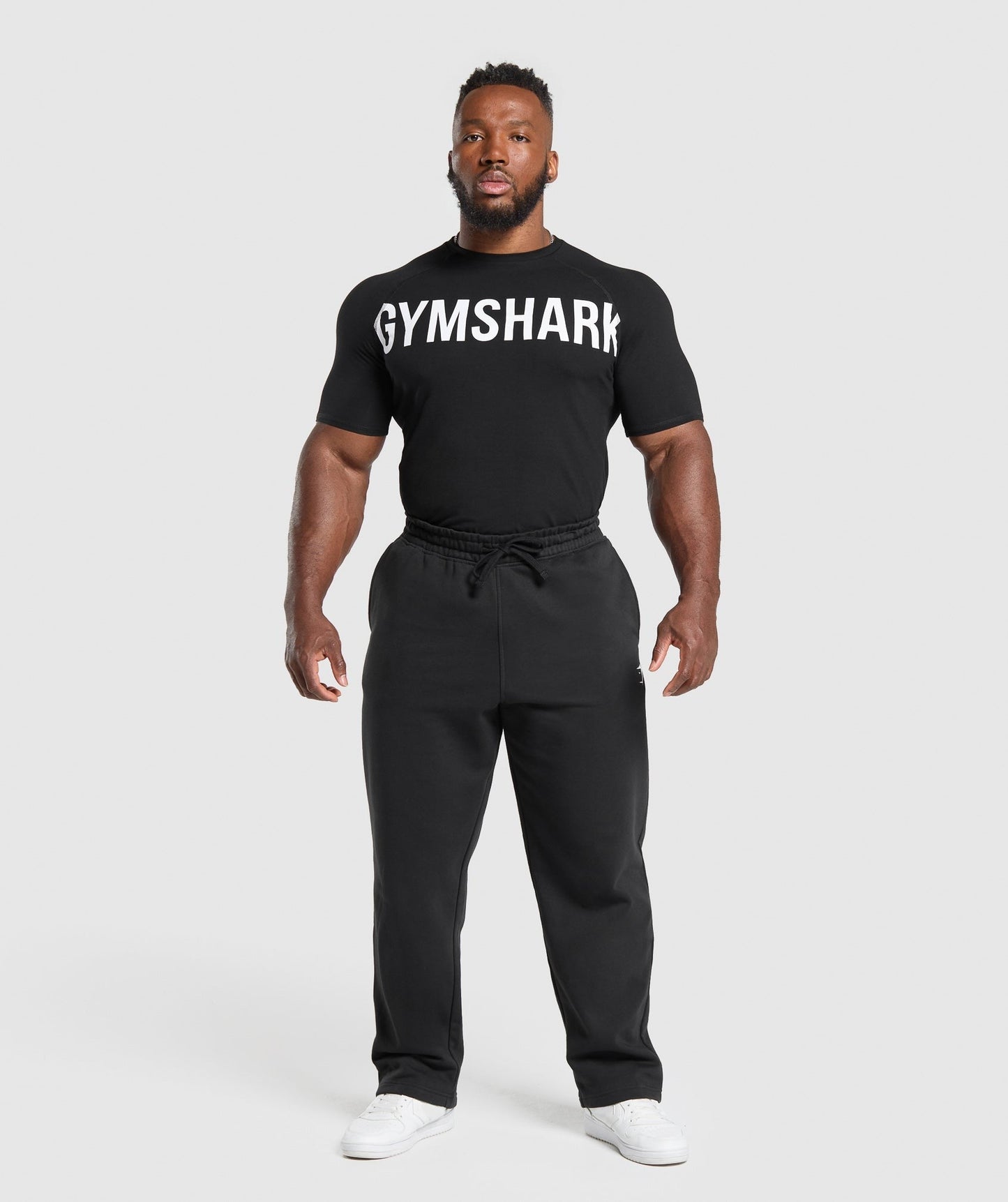 Gymshark Prime T-Shirt - Black/White