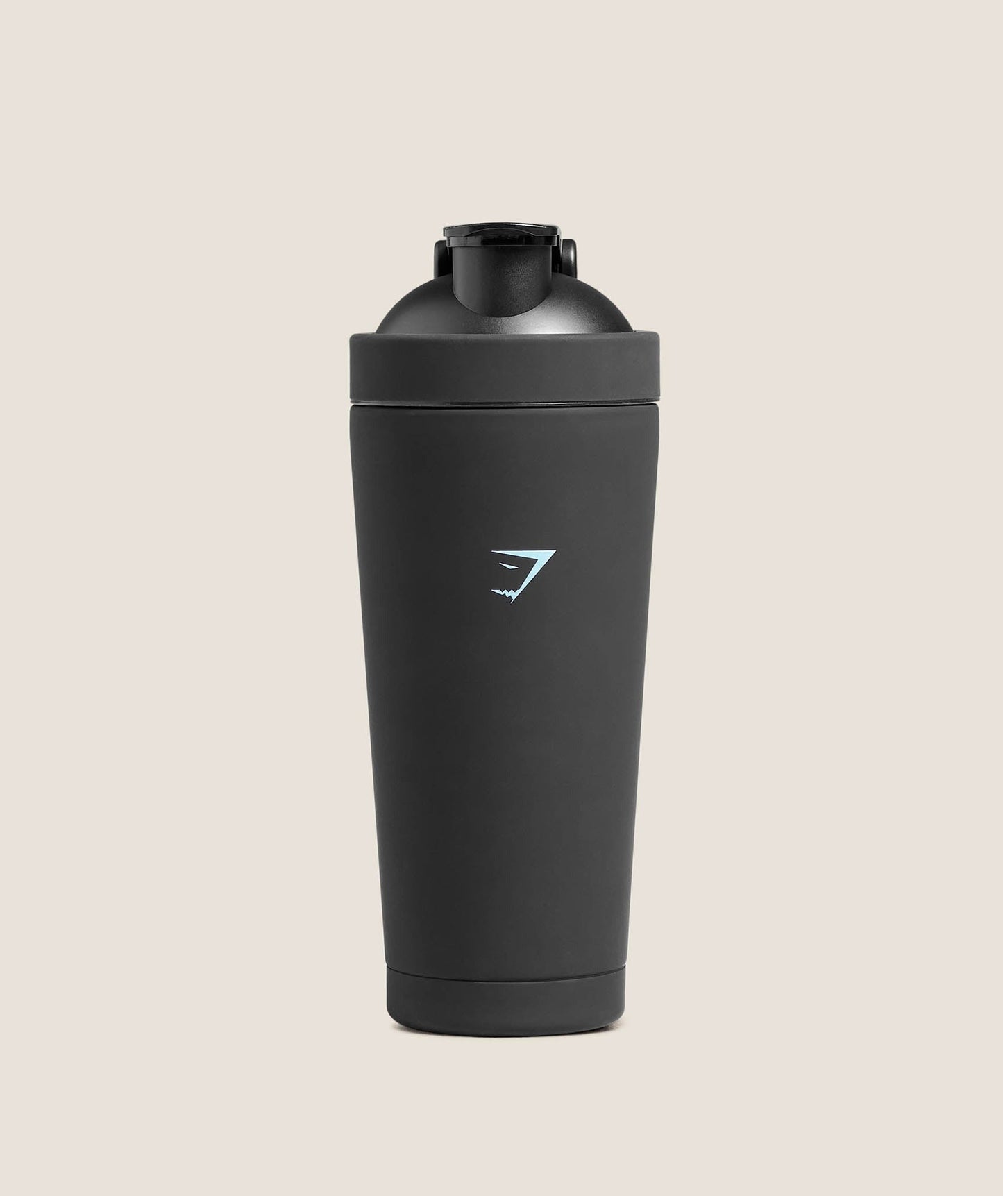Gymshark Graphic Metal Insulated Shaker Bottle - Black