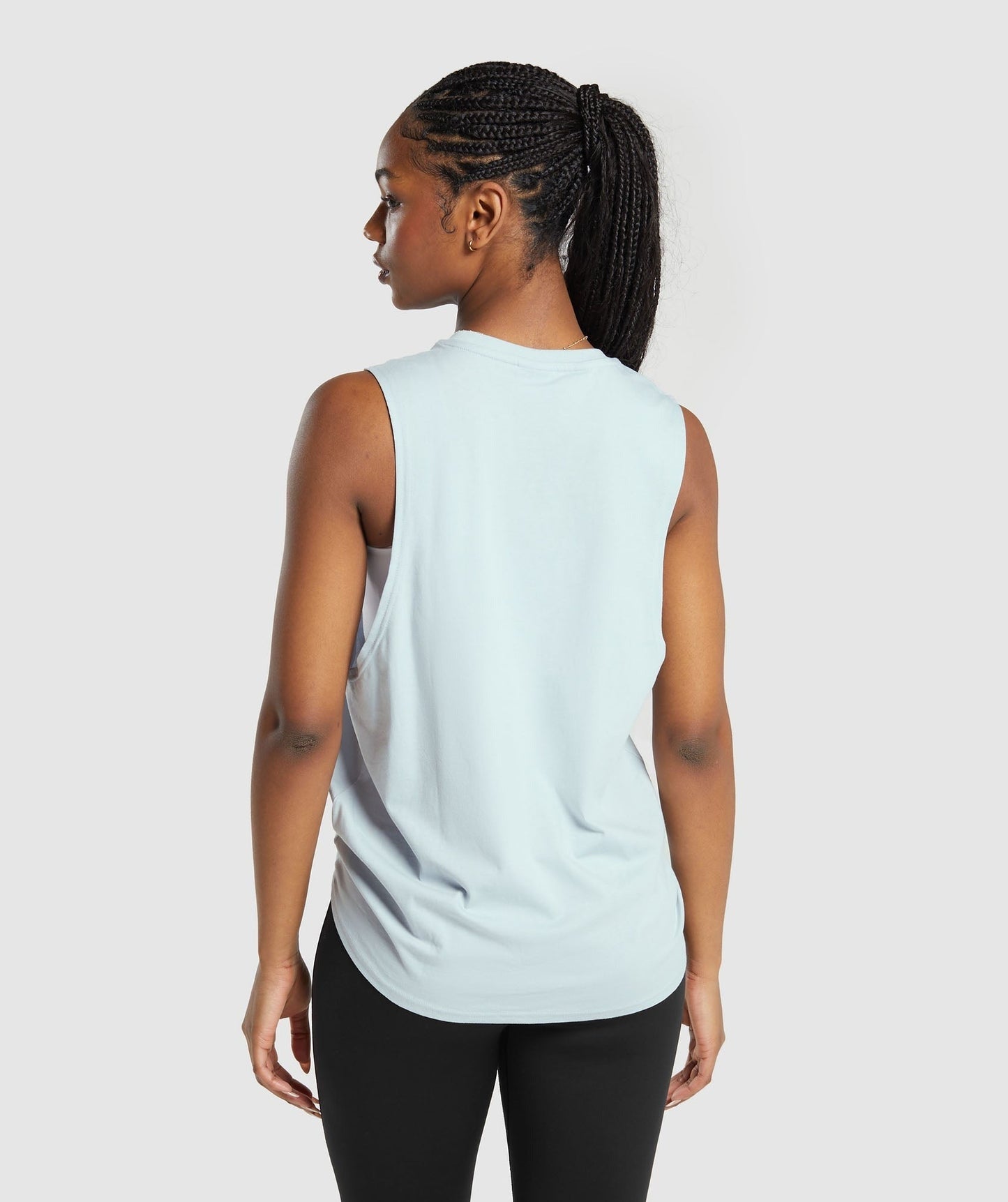 Gymshark Training Drop Arm Tank - Fresh Blue