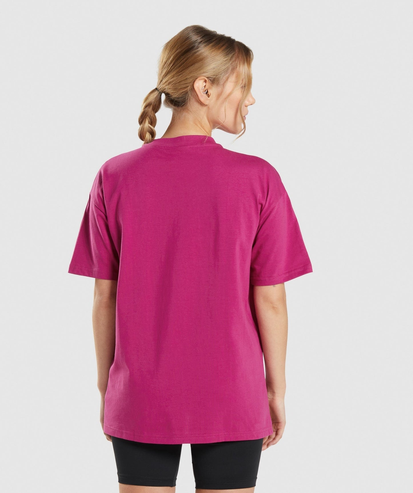 Gymshark Training Oversized T-Shirt - Dragon Pink