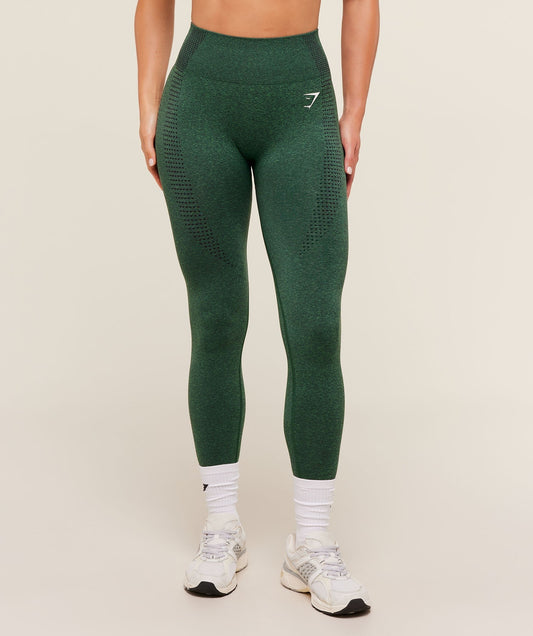 Gymshark Vital Soft Leggings - GS Lift Green/ Marl