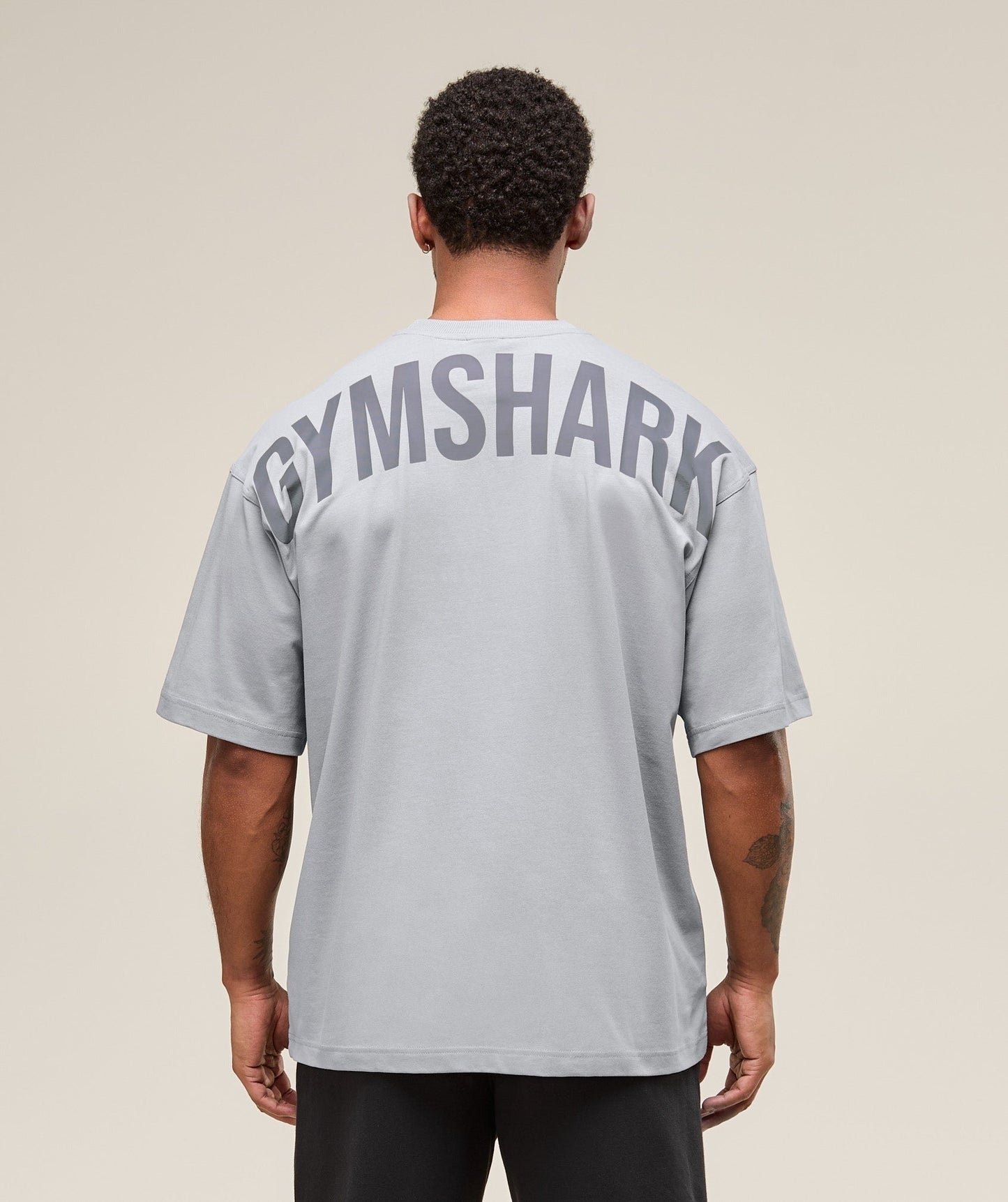 Gymshark Power T-Shirt - Smokey Grey