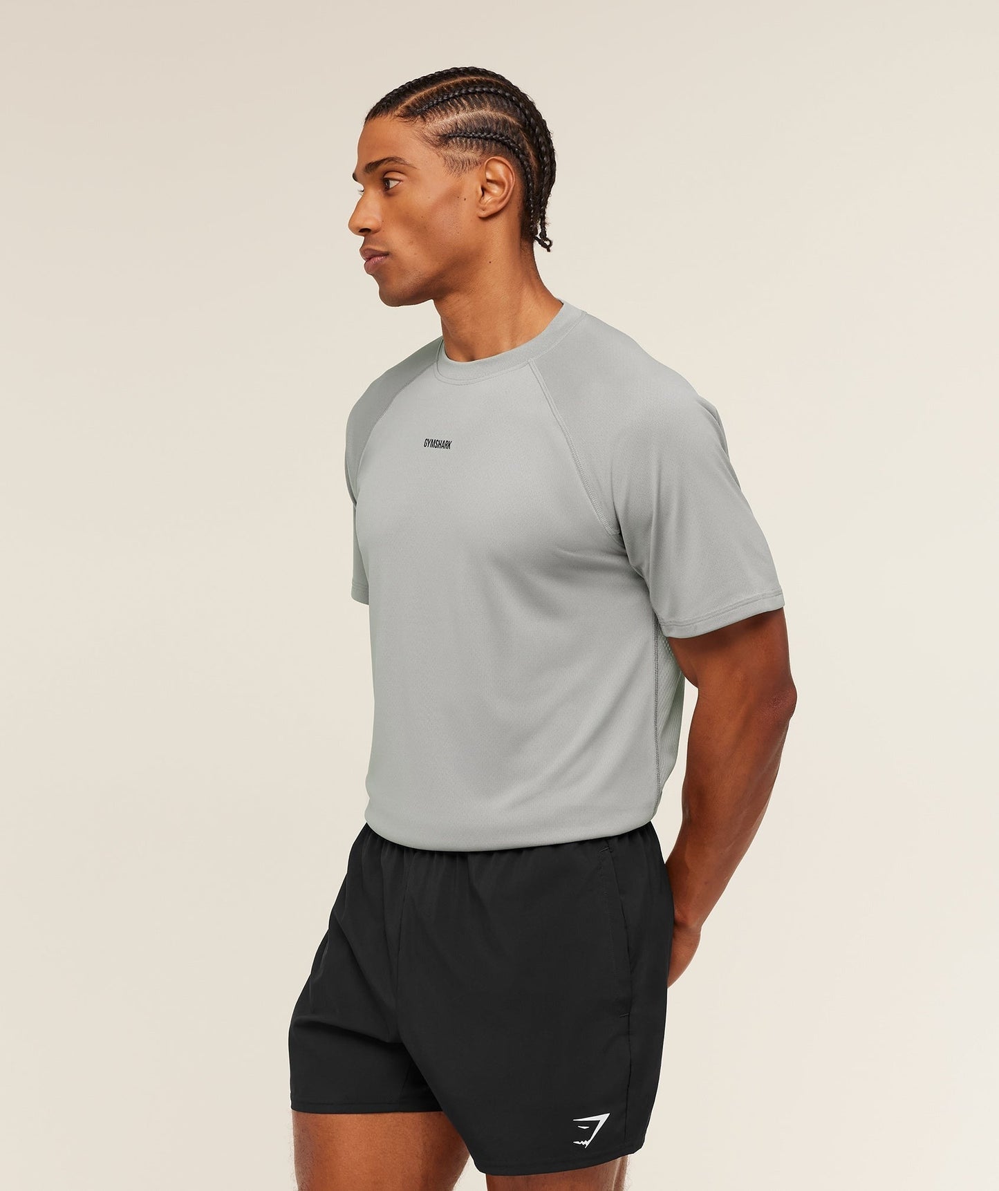 Gymshark Train T-Shirt - Smokey Grey