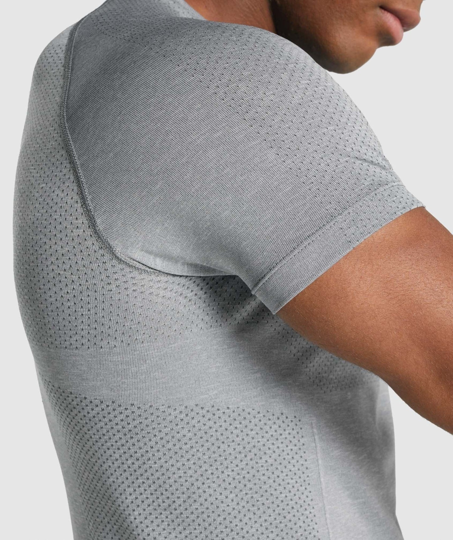 Gymshark Vital Light T-Shirt - Charcoal Marl