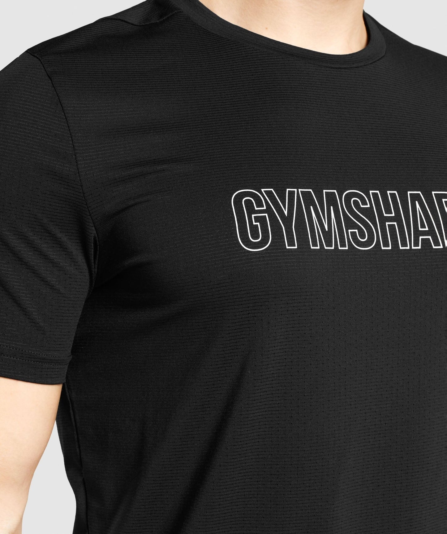 Gymshark Arrival Graphic T-Shirt - Black