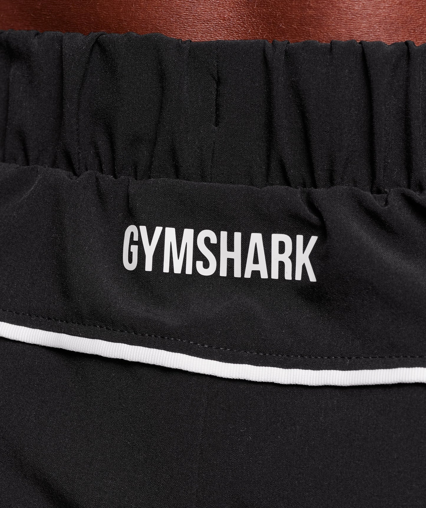 Gymshark Arrival Woven Block Joggers - Black
