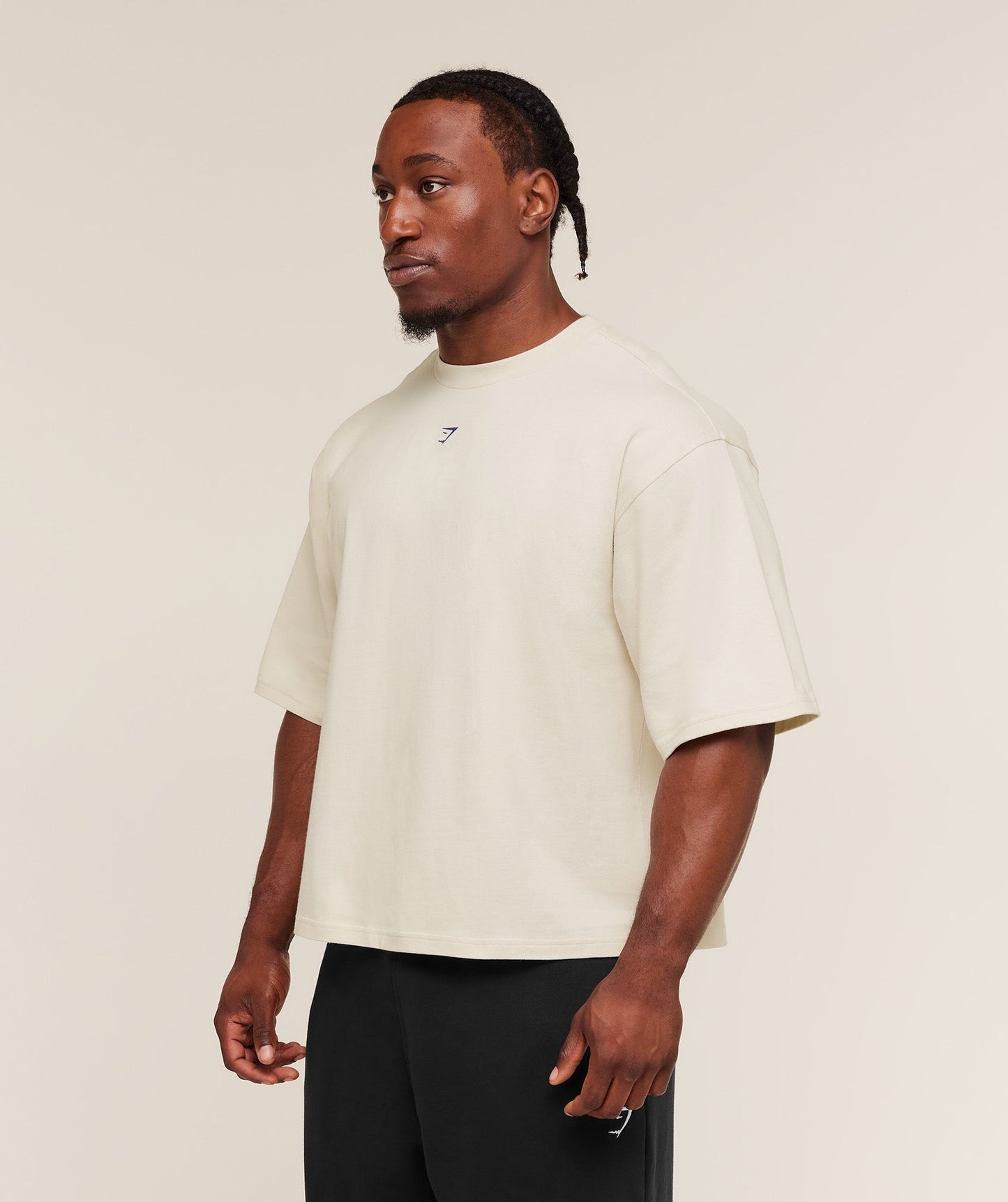 Gymshark Strength T-Shirt - Oat White