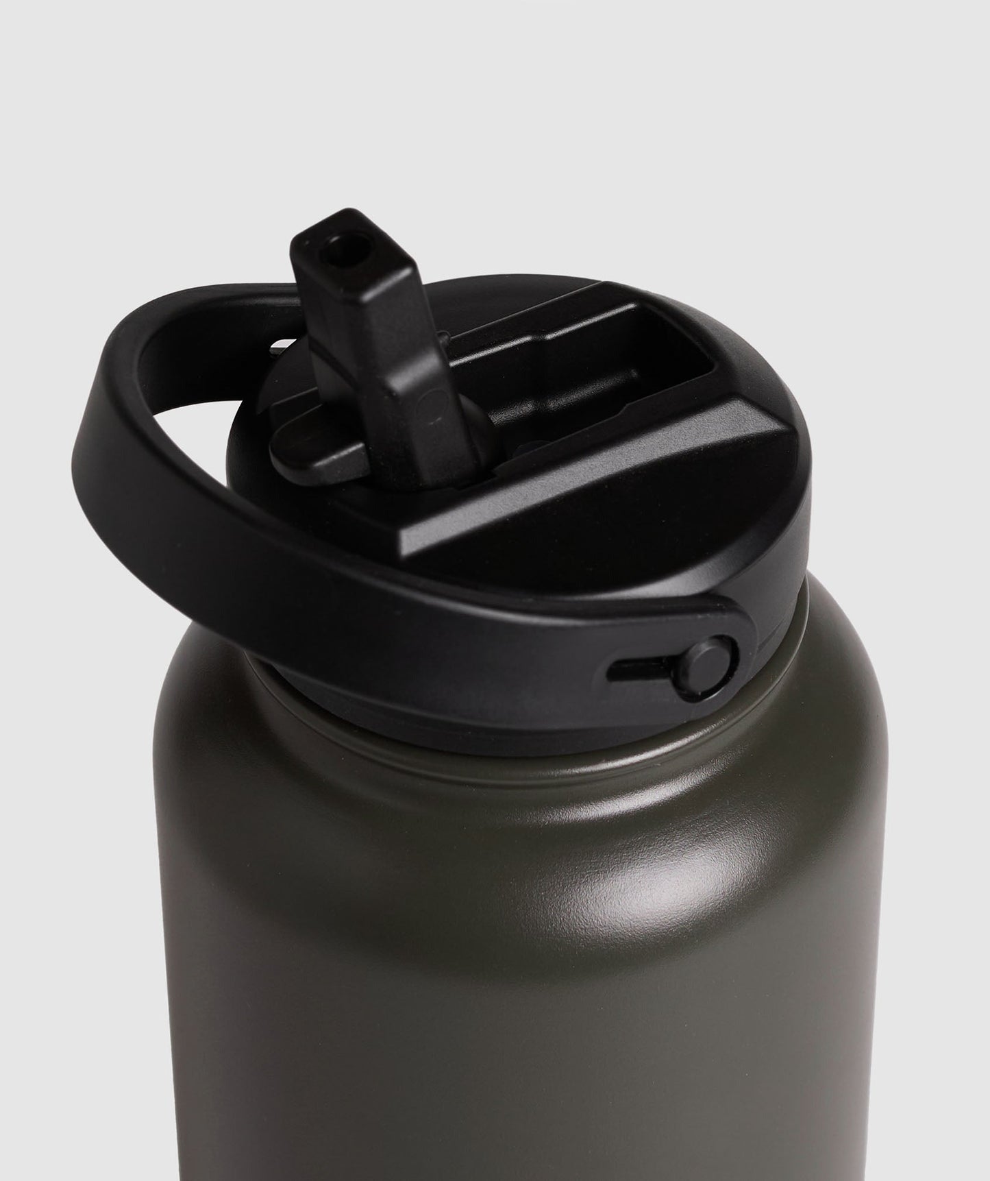Gymshark Metal Insulated Straw Bottle 1L - Strength Green