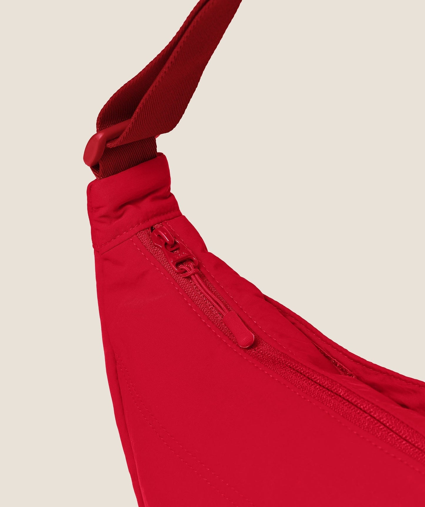 Gymshark Pleat Crossbody - Carmine Red