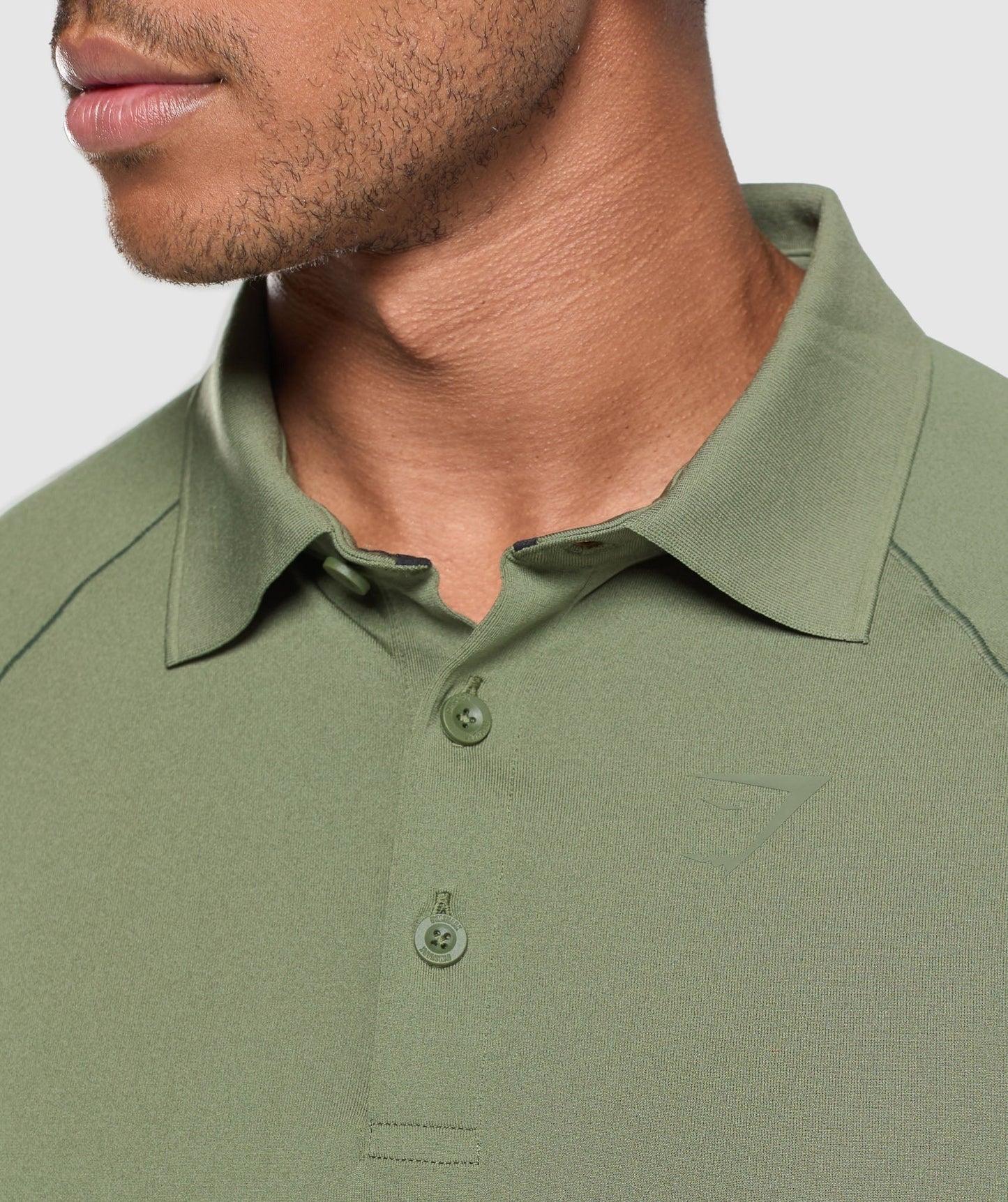 Gymshark Performance Polo Shirt - Core Olive