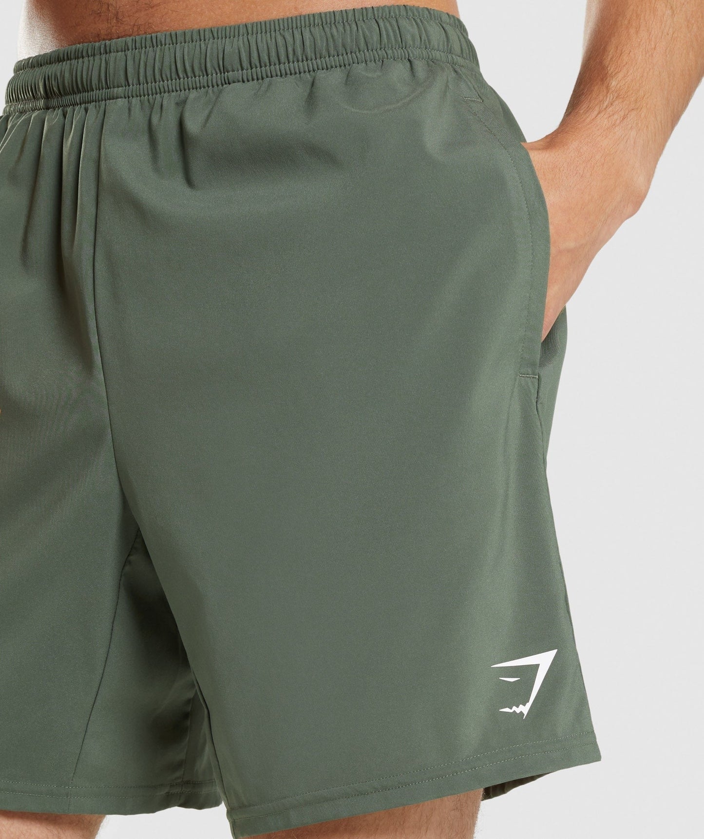 Gymshark Arrival 7" Shorts - Green