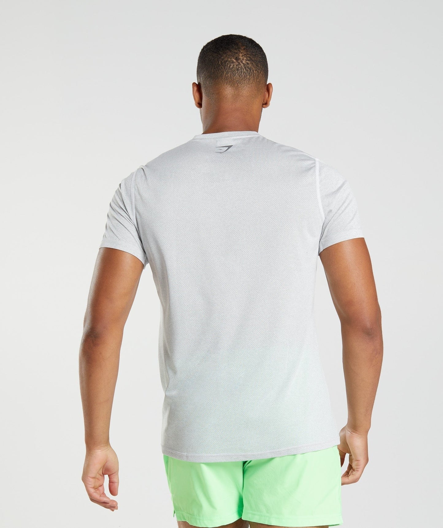 Gymshark Sport T-Shirt - White/Smokey Grey Marl