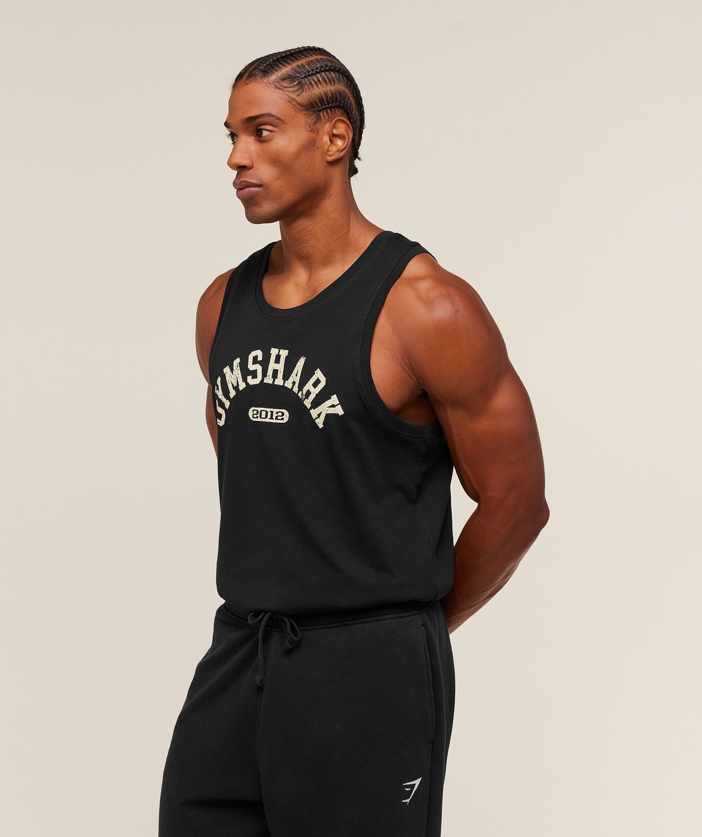 Gymshark 2012 Strength Tank - Black