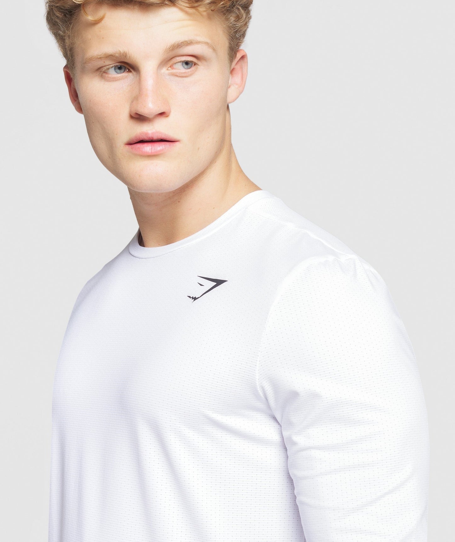 Gymshark Arrival Long Sleeve T-Shirt - White