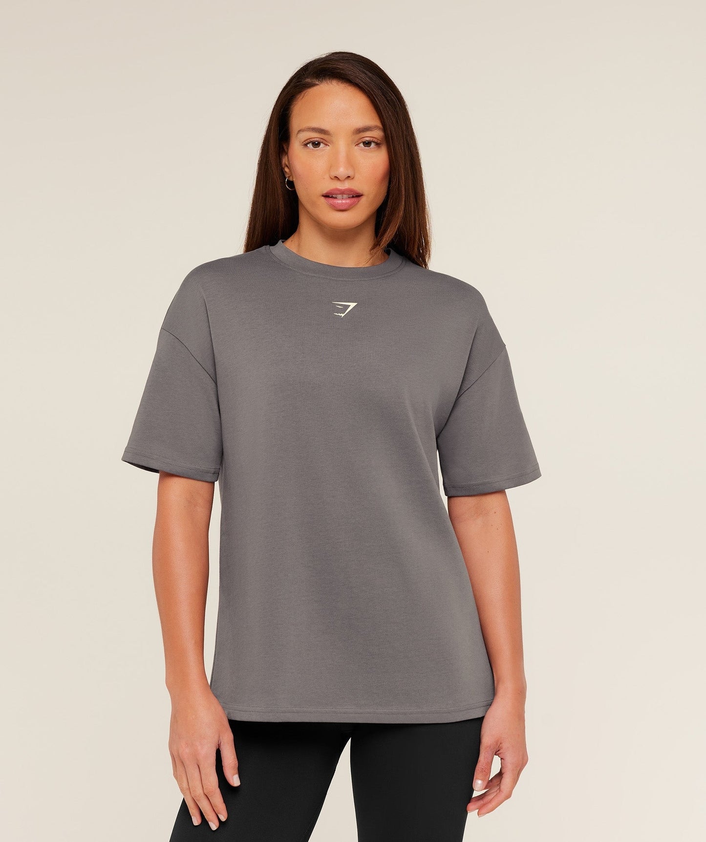 Gymshark GS Power Oversized T-Shirt - Cool Brown