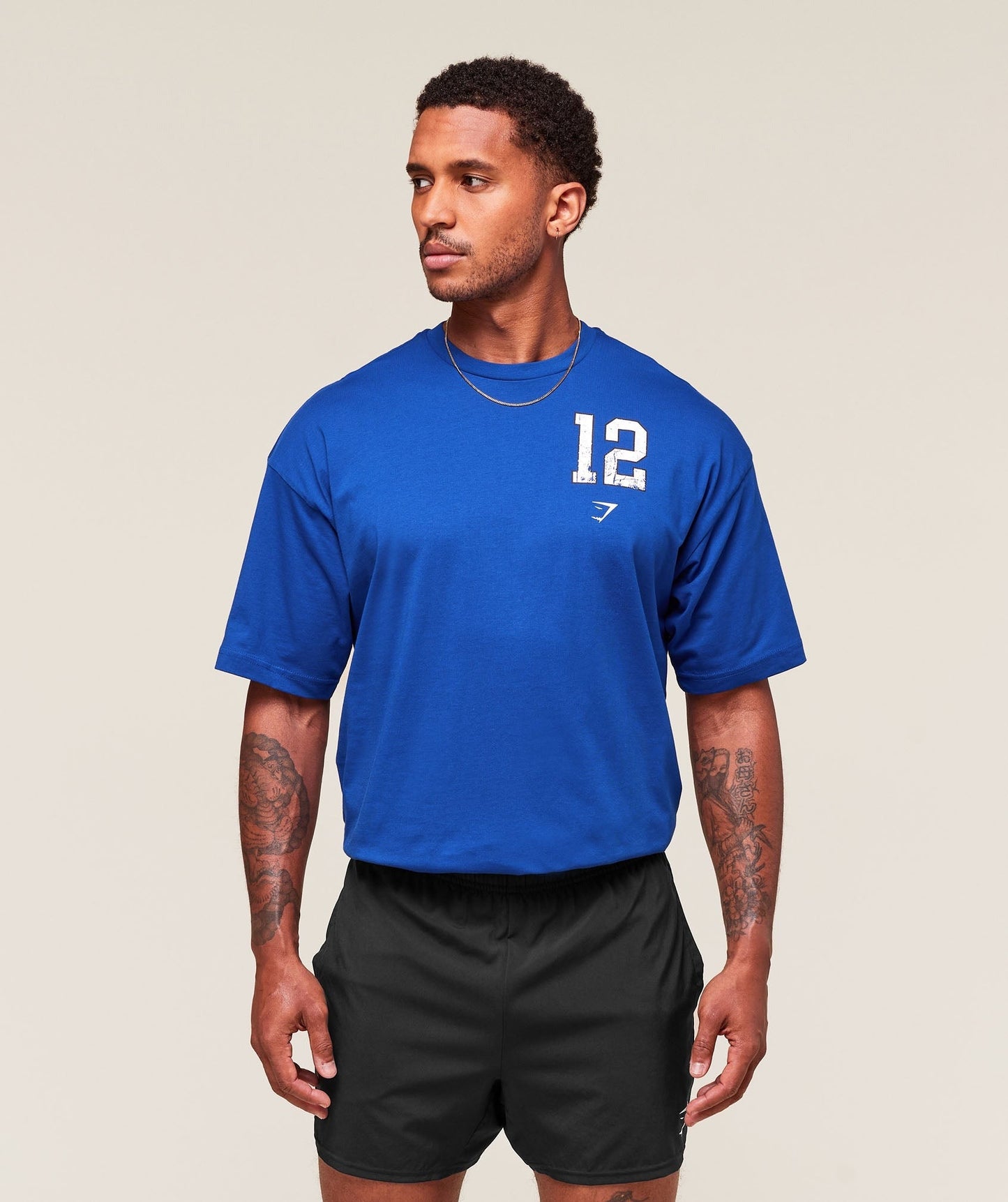 Gymshark Campus T-Shirt - Athletic Blue