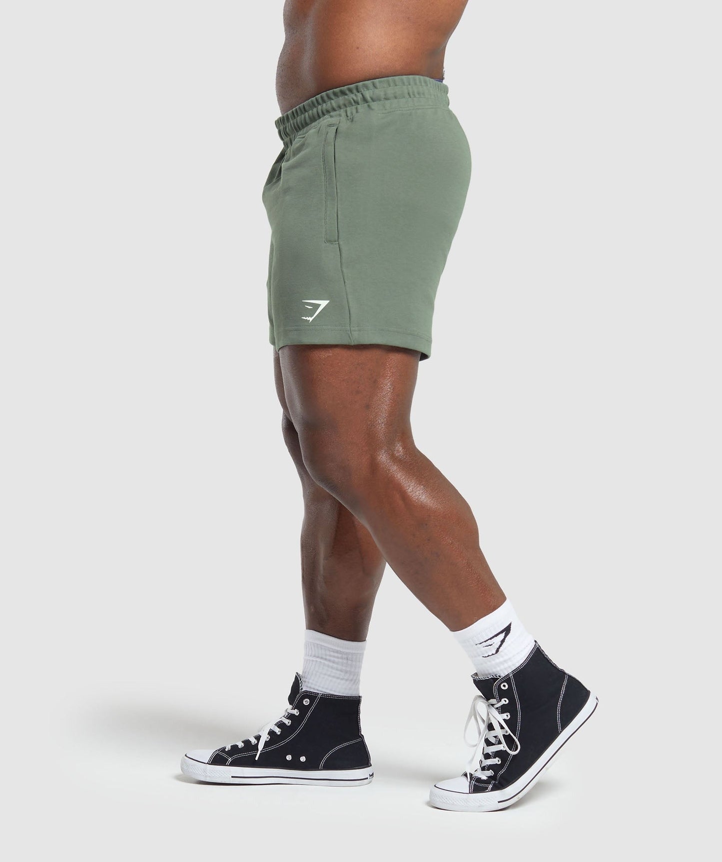 Gymshark React 5" Shorts - Dusk Green