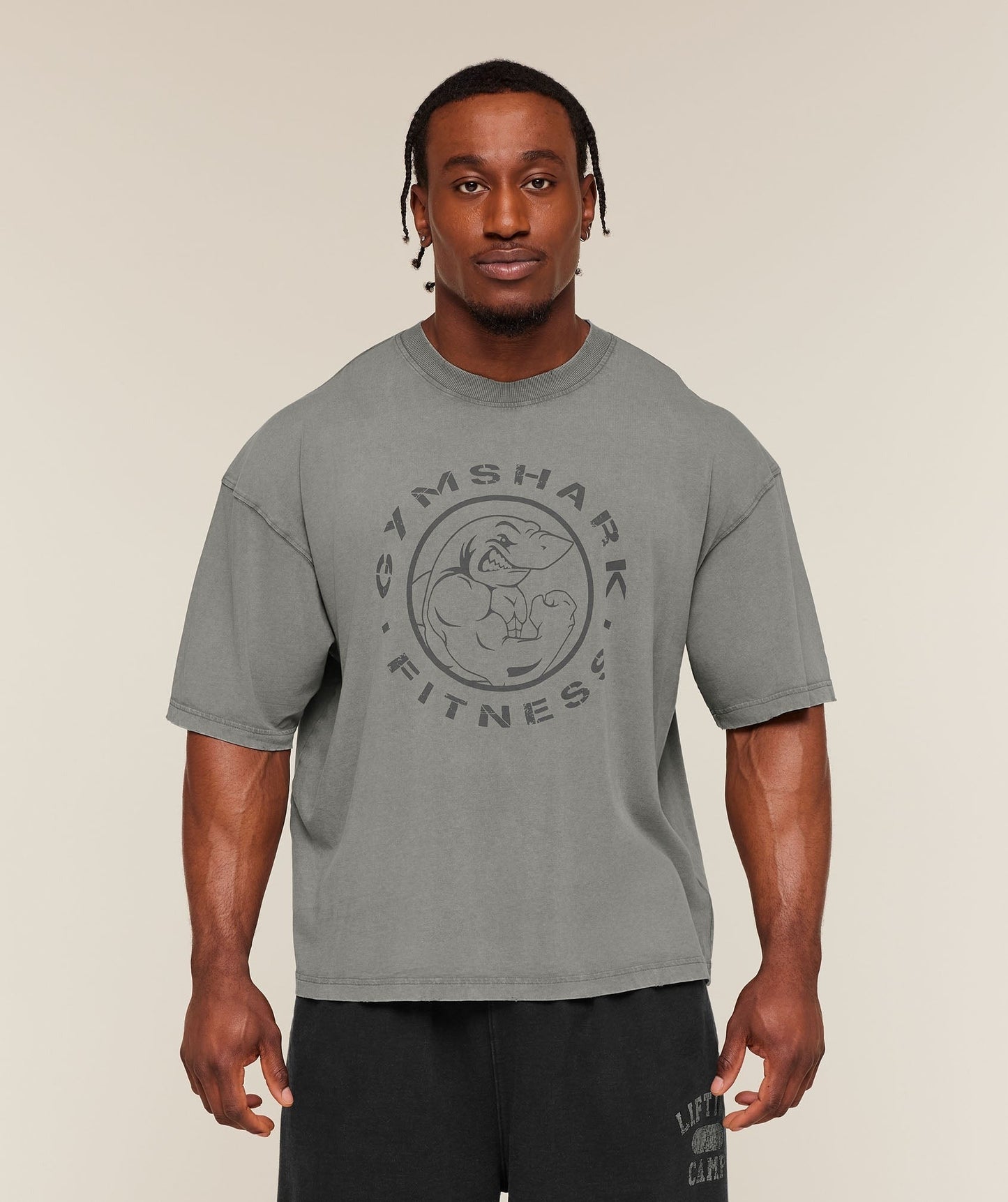 Gymshark Vintage Legacy T-Shirt - Ash Grey