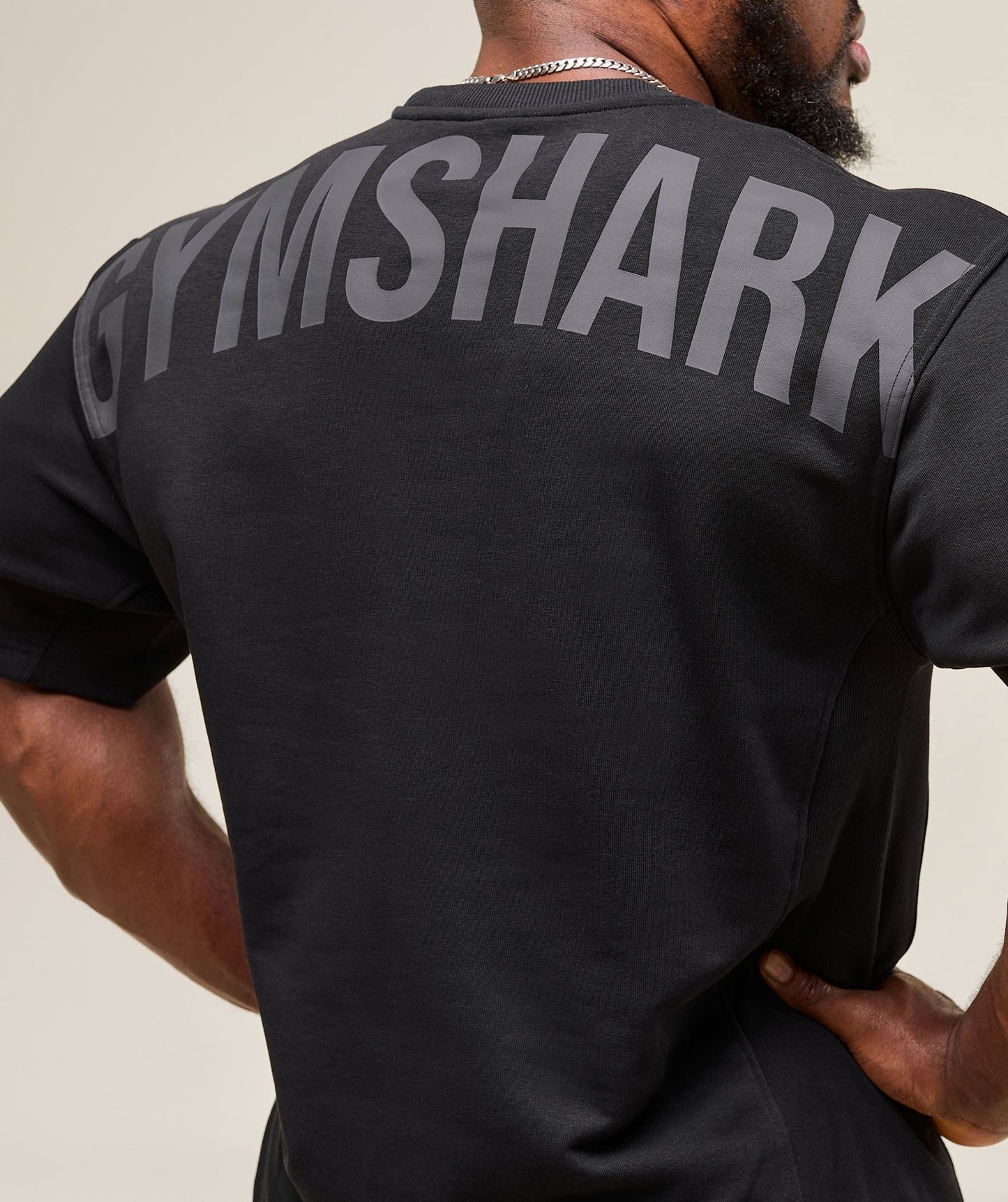 Gymshark Power Short Sleeve Crew - Black