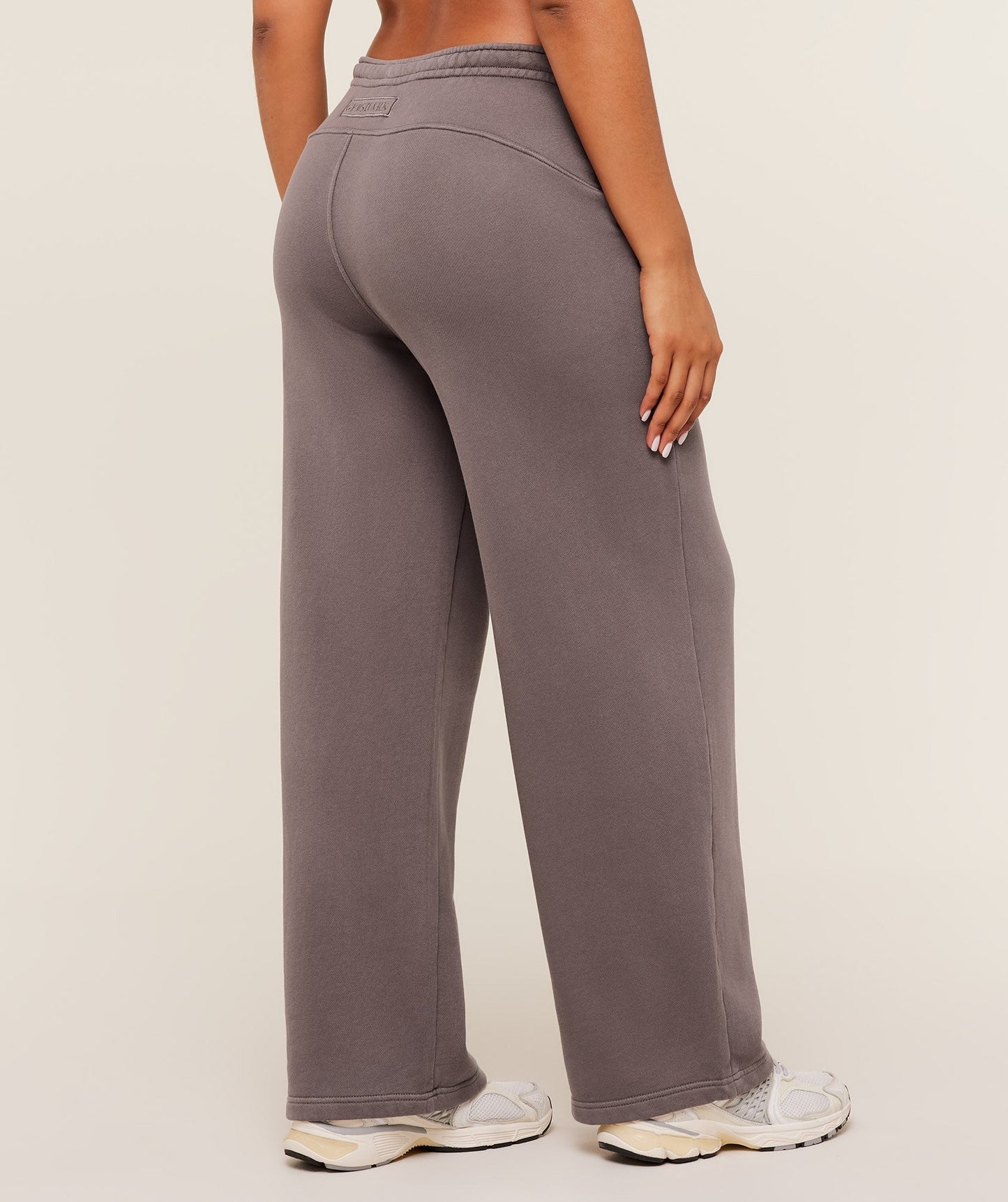 Gymshark Pump Straight Leg Pants - GS Cool Brown/WASH