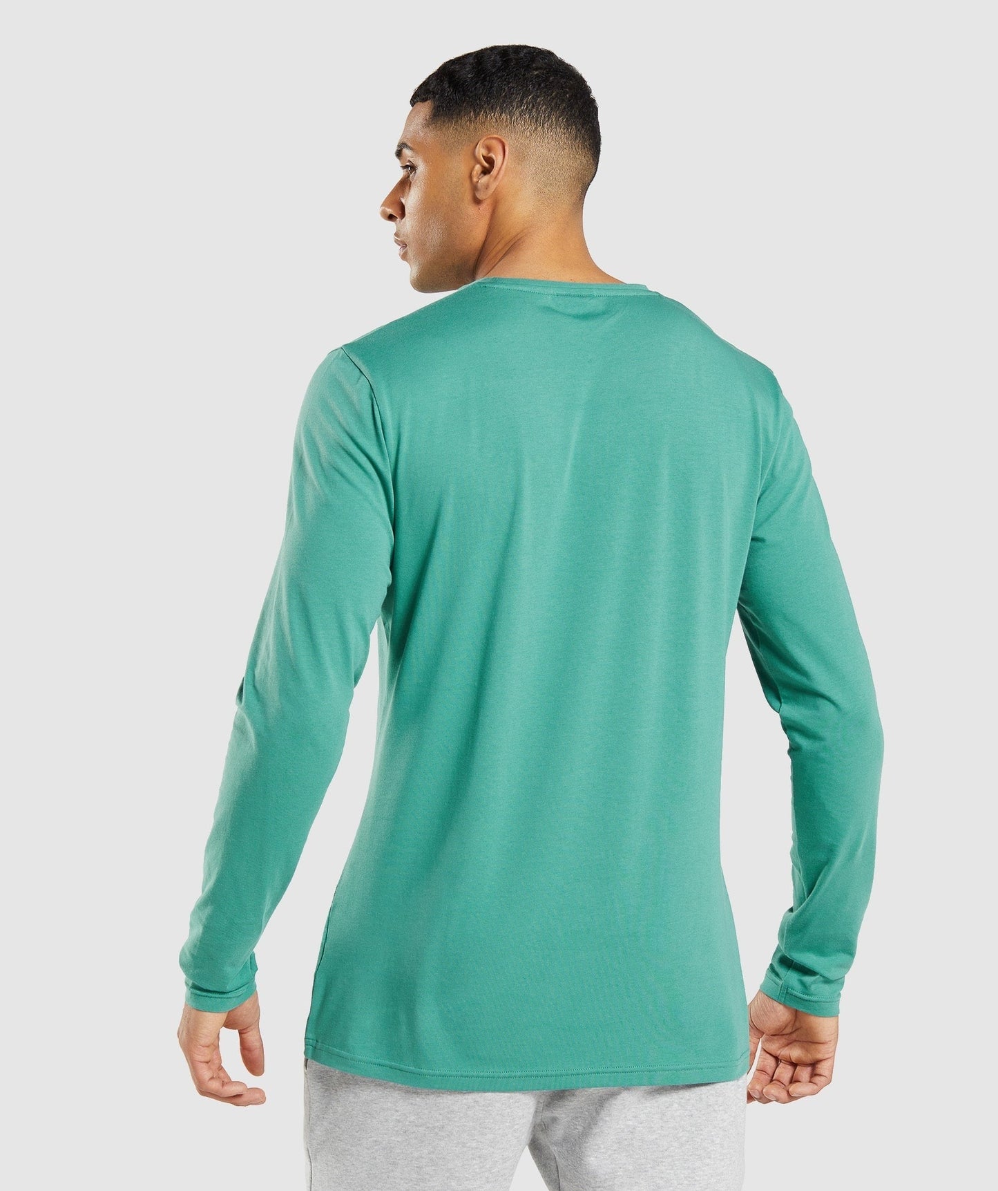 Gymshark Essential Long Sleeve T-Shirt - Alpine Green