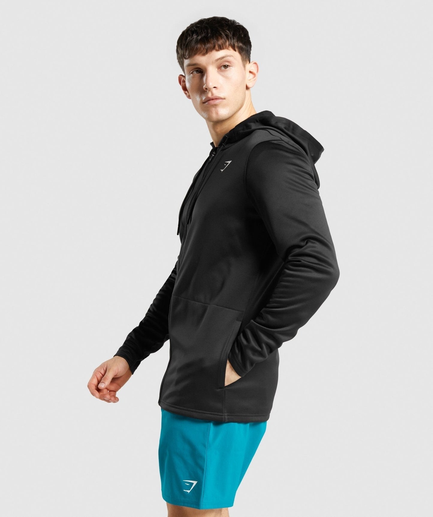 Gymshark Arrival Zip Up Hoodie - Black