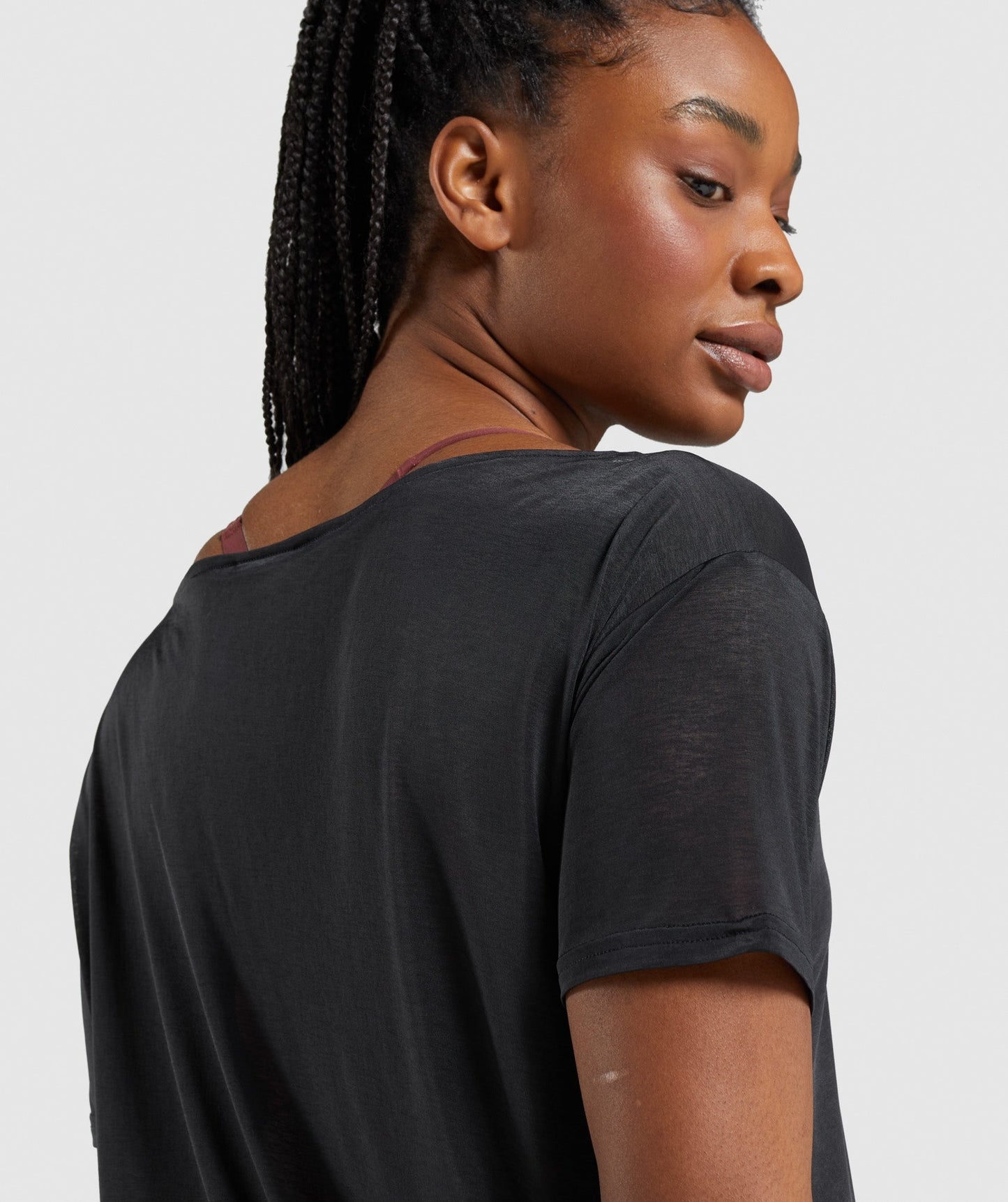 Gymshark Training Oversized Top - Black