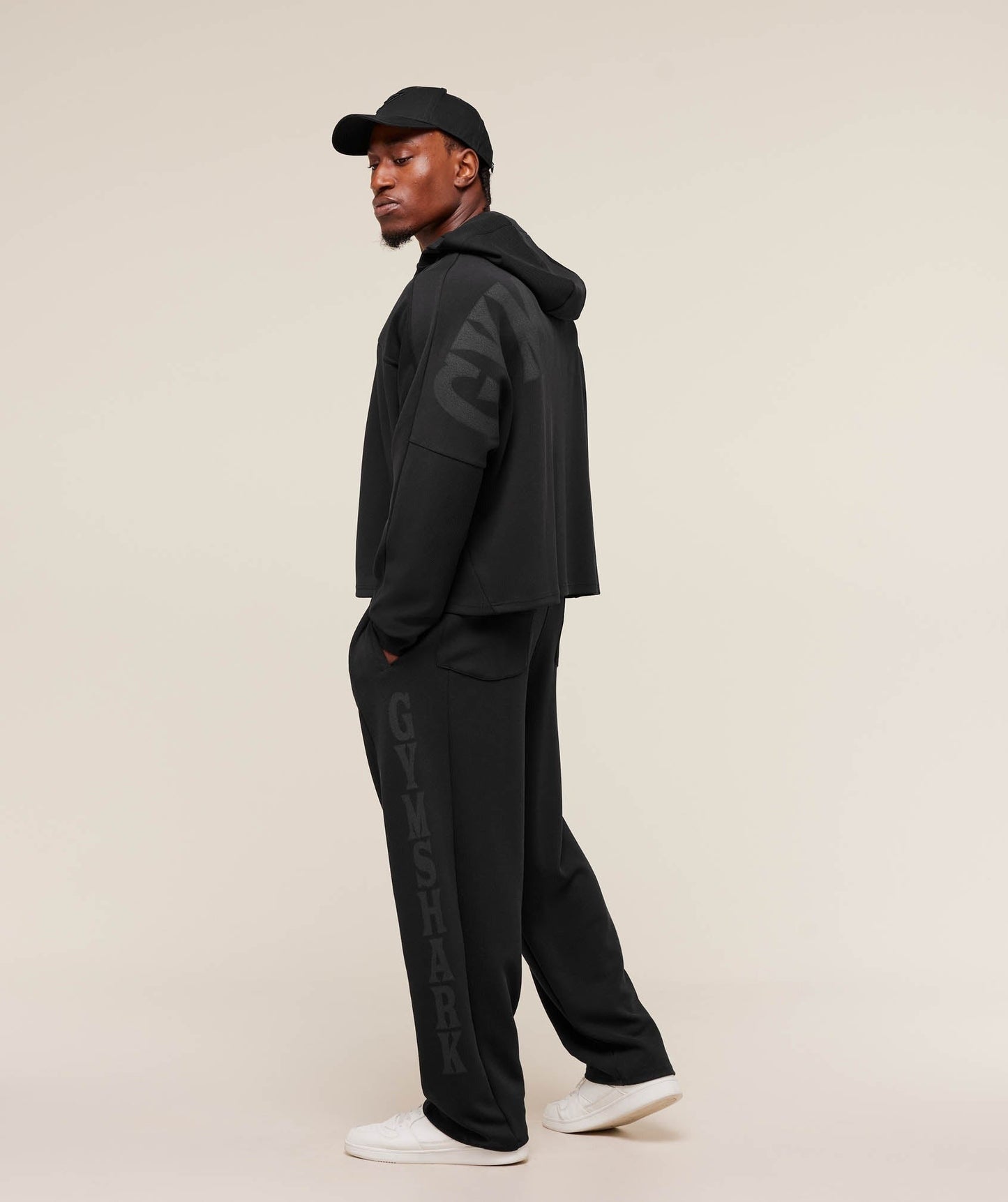 Gymshark Bodybuilding Zip Up Hoodie - GS Black