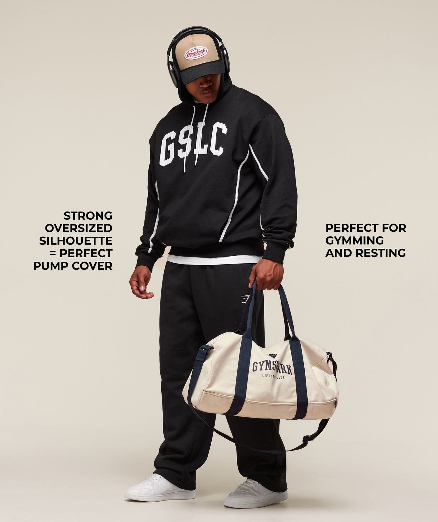 Gymshark GSLC Hoodie - Black