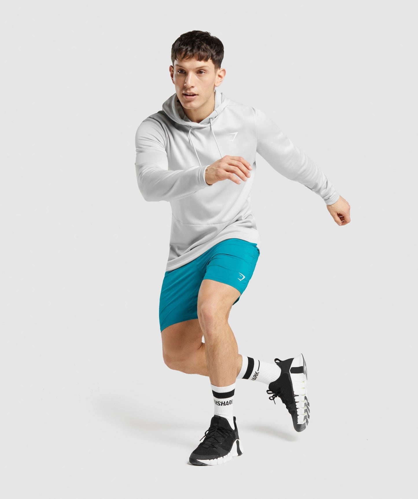 Gymshark Arrival Hoodie - Light Grey