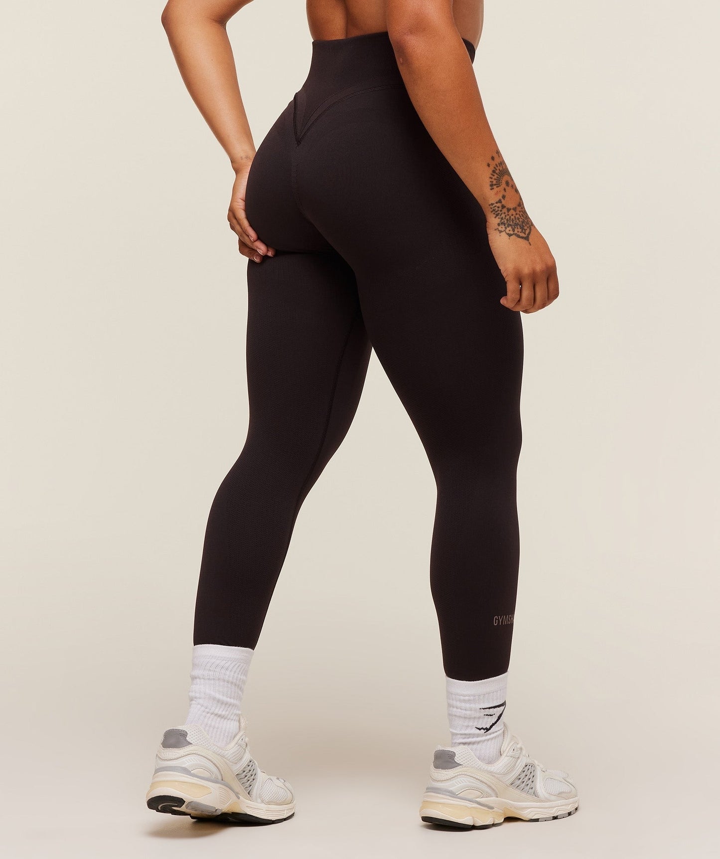 Gymshark Activate Seamless Leggings - Plum Brown