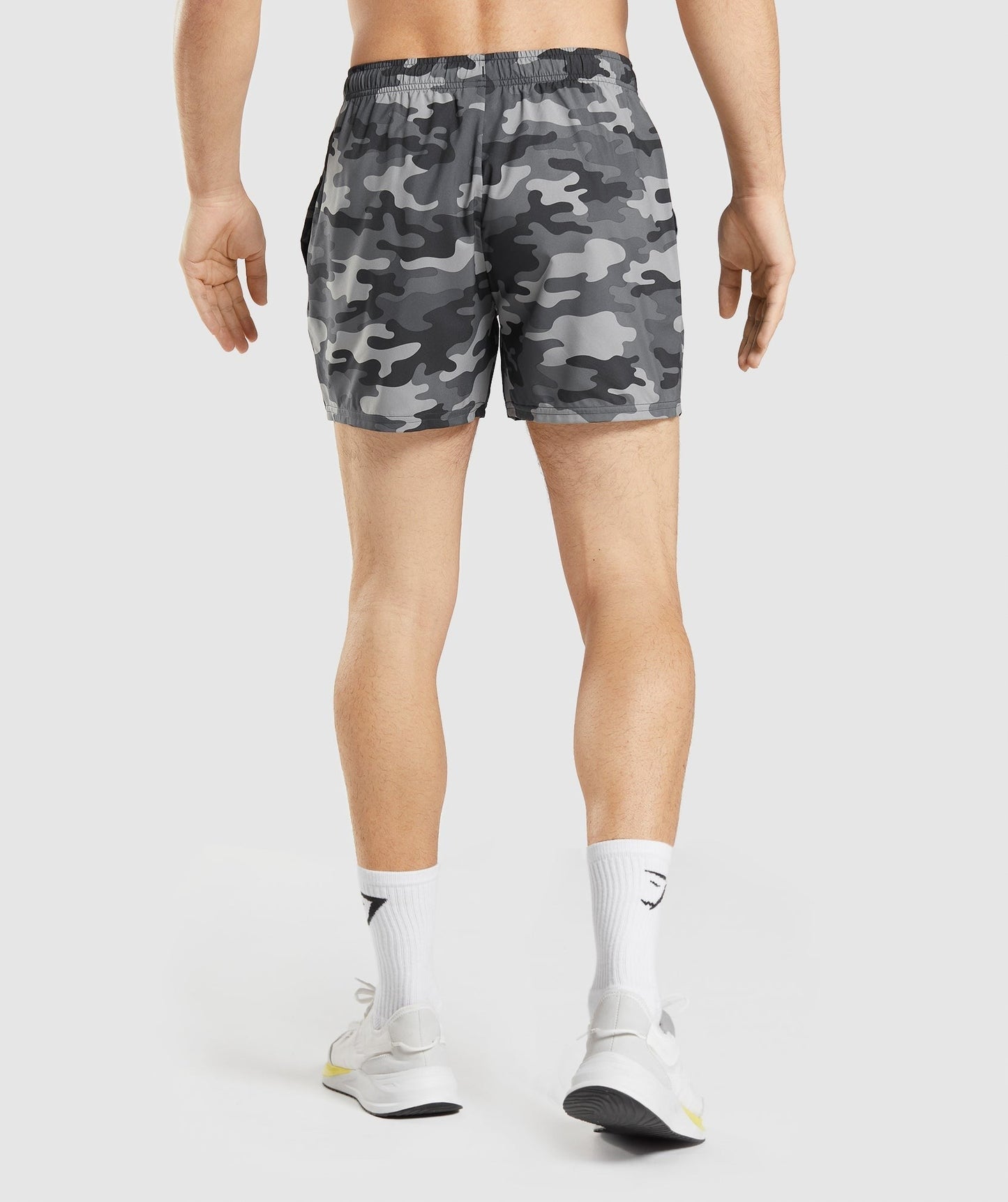 Gymshark Arrival 5" Shorts - Grey Print