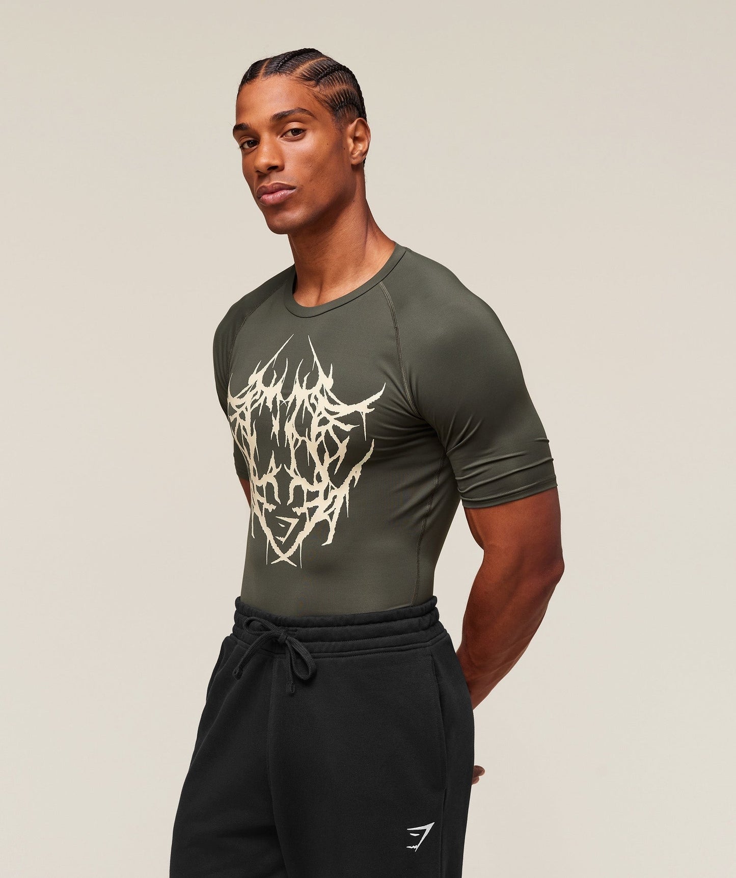 Gymshark Carlos Belcast x Element Baselayer - Strength Green