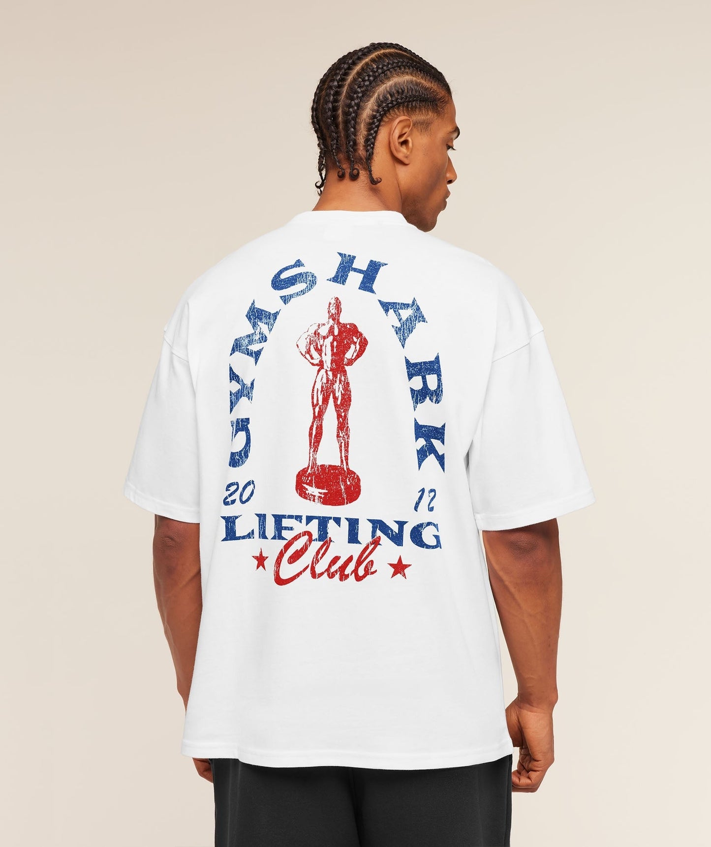 Gymshark Trophy Graphic T-Shirt - White