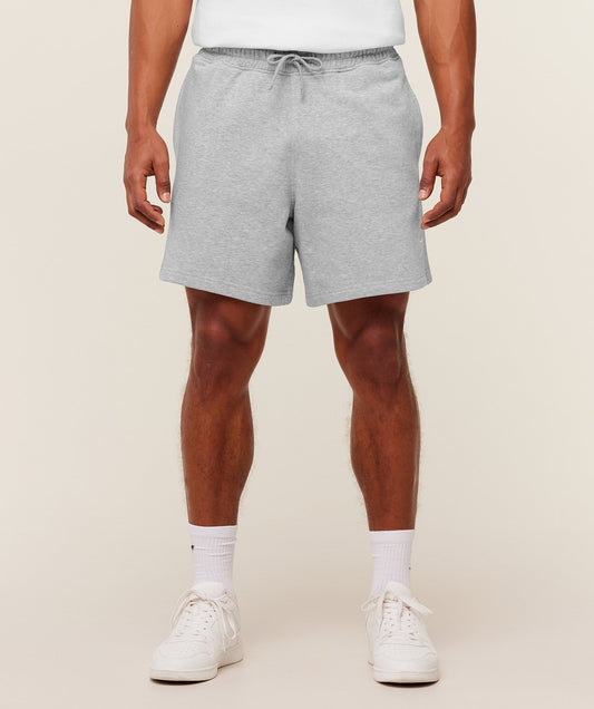 Gymshark Crest Shorts - Light Grey Core Marl