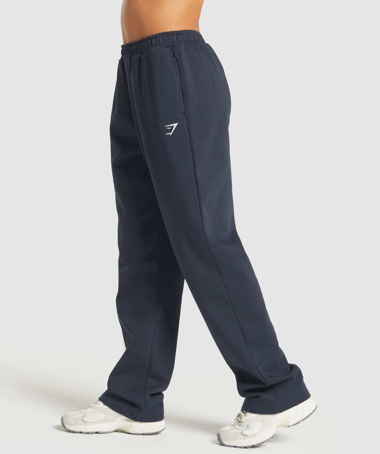 Gymshark Training Fleece Straight Leg Regular Joggers - Heavy Blue