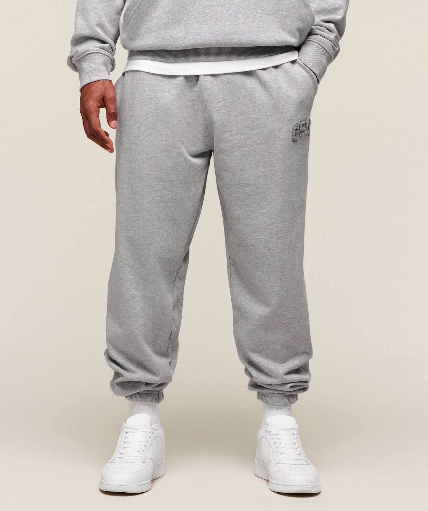 Gymshark GSLC Joggers - Light Grey Core Marl