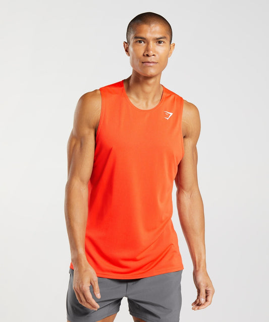Gymshark Arrival Tank - Pepper Red