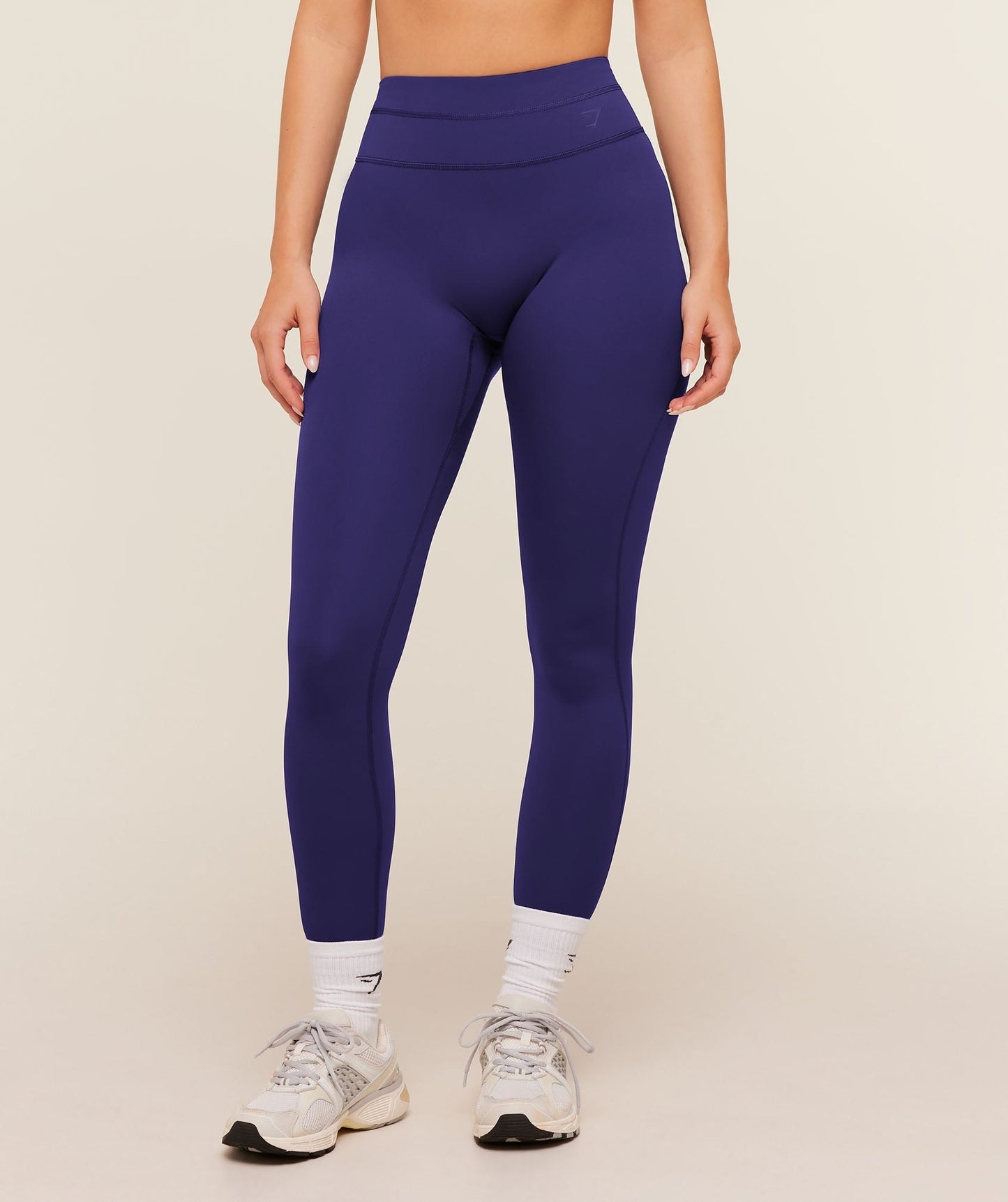 Gymshark Crossover Back Leggings - Indigo Purple