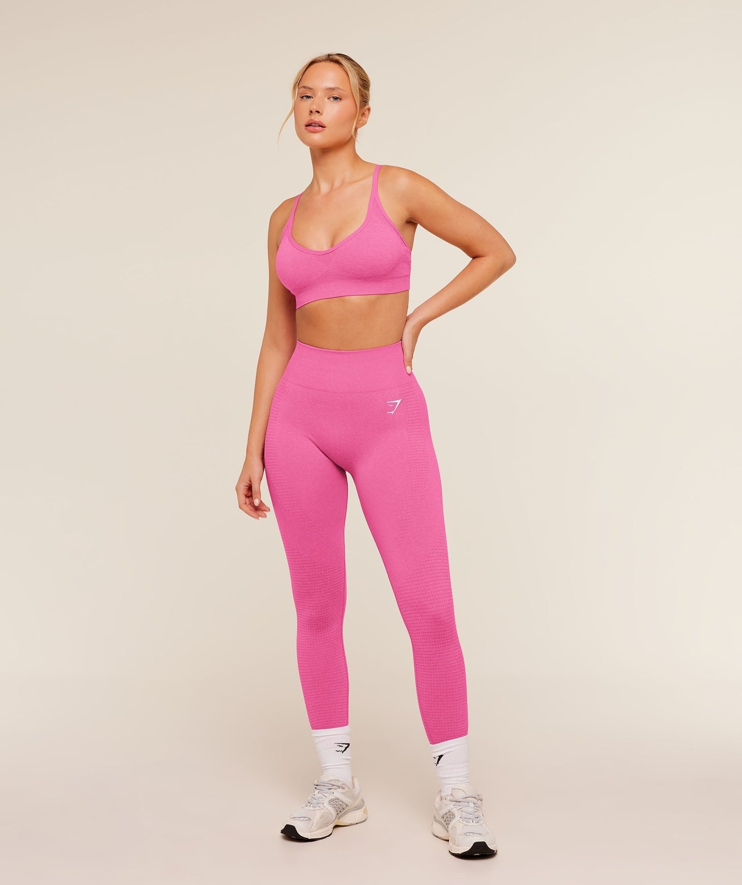 Gymshark Vital Seamless 2.0 Leggings - Super-Set Pink/Marl